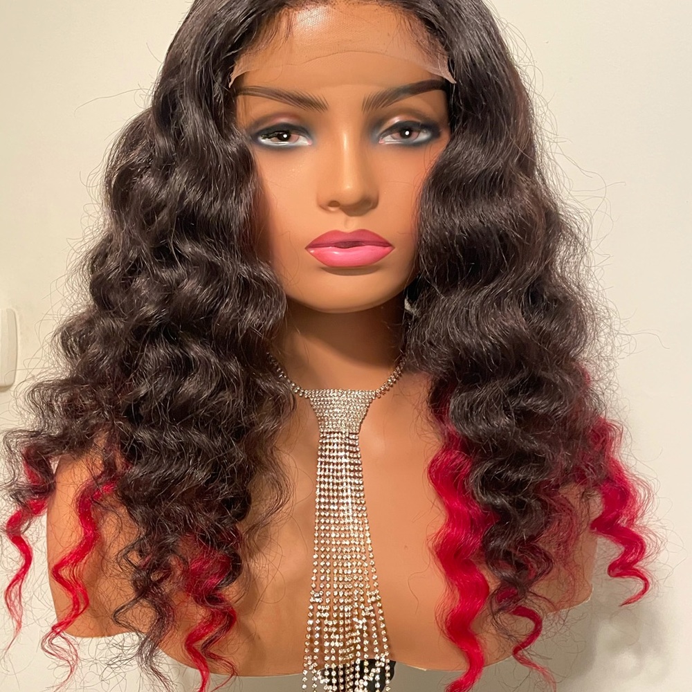 SOLD  Lace Closure Wig 100%Human Luxury Hair